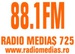 Radio Mediaș 725 Logo