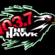The Hawk - KMHK Logo