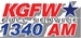 Full Service 1340 - KGFW Logo