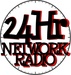24Hr Network Radio Logo