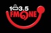 103.5 FM One Logo