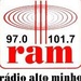 Rádio Alto Minho 101.7 Logo