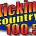 Kickin' Country 100.5 - KIKN-FM Logo