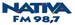 Nativa FM 98.7 Logo