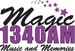 Magic 1340 AM - KTPI Logo