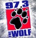 97.3 The Wolf - WYGY Logo