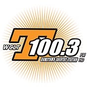 T-100 - WCLT-FM Logo