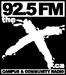 CFBX 92.5 The X Logo