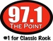 97.1 FM The Point Logo