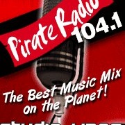Pirate Radio 104.1 - KBOX Logo