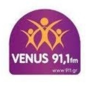 Venus 91.1 FM Logo