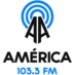 Radio América 103.6 FM Logo