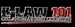 K-LAW 101 - KLAW Logo