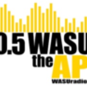 Rocks 90.5 FM - WASU-FM Logo