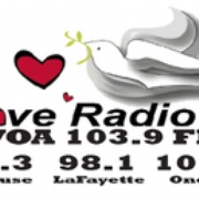 Love Radio - WVOA-FM Logo