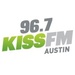 Kiss FM 96.7 - KHFI-FM Logo