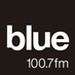 Blue 100.7 Logo