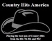 Wally J's Country Hits America Logo