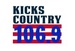 Kicks 106.9 - WKXD-FM Logo