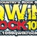 QWiK Rock 105.9 - WQCK Logo