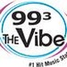 99.3 The Vibe - WVBX Logo