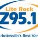 Lite Rock Z 95.1 - WQMZ Logo