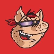 THE HOG - WHQG-FM Logo