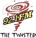 92.1 FM The Twister - WTWS Logo