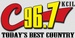 C96.7 FM - KCIL Logo
