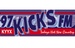 97 Kicks FM - KYYX Logo