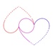 Patchwork Heart Radio Logo
