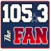 105.3 The Fan - KRLD-FM Logo