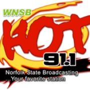 Hot 91 WNSB Logo