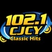 102.1 CJCY - CJCY-FM Logo