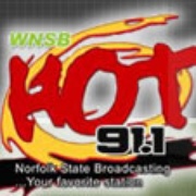 Hot 91.1 - WNSB Logo