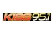 KISS 95.1 - WBVD Logo