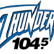 Thunder 104.5 WGRX Logo