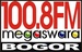 Radio Megaswara 100.8 FM Logo