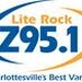 Lite Rock Z 95.1 - WQMZ Logo