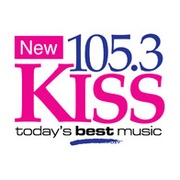 105.3 Kiss FM Logo