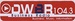 Business Radio 104.3 FM - DWBR Logo