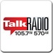 Talk Radio 105.7 FM - KNRS Logo