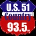 U.S. 51 Country - WKBQ Logo