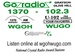 Go Radio - WUGO Logo