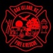 Oak Island Fire and Rescue Dispatch Logo