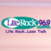 Lite Rock 96.9 - WFPG-FM Logo