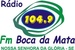 Rádio Boca da Mata FM 104.9 Logo