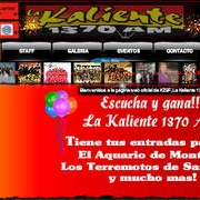 La Kaliente 1370 - KZSF Logo