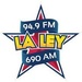 La Ley 94.9 FM - XEXL Logo