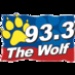 93.3 The Wolf - WNHW Logo
